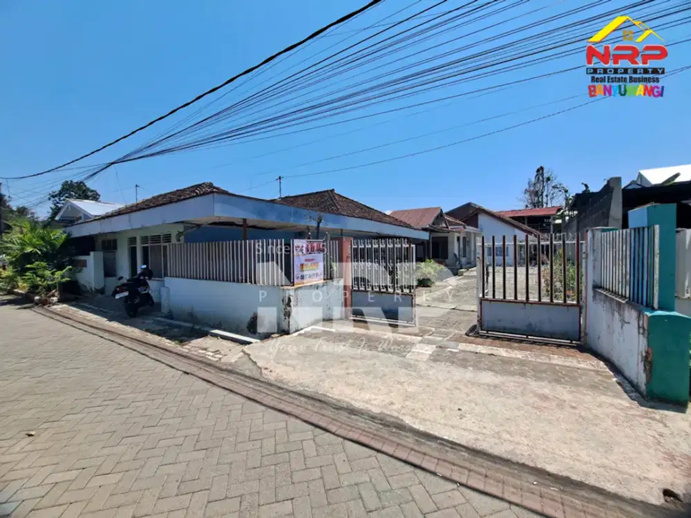 Dijual Tanah dengan Bangunan Tua Dekat Jl. S Parman Sumberejo - Banyuwangi