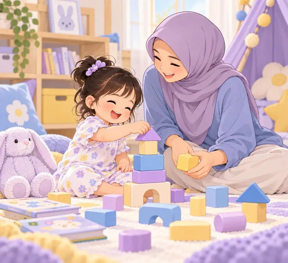 MENGINAP momong dan bantu rumah