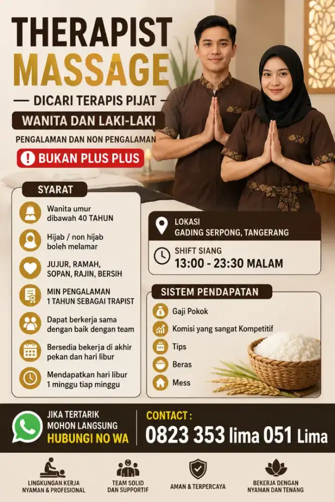 LOKER THERAPIST MASSAGE