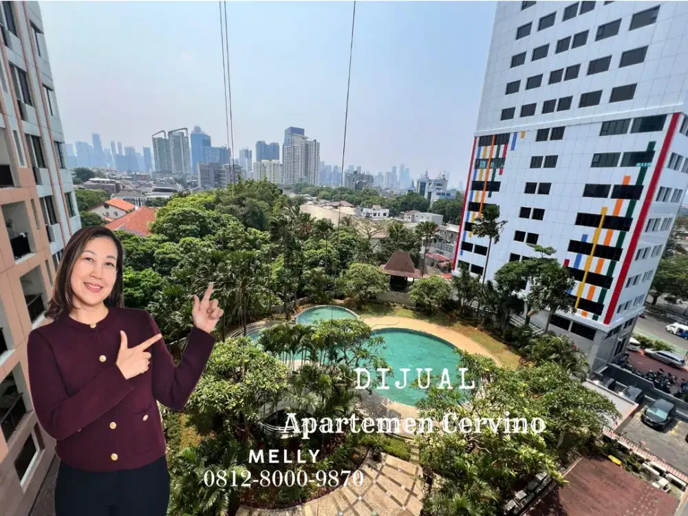 Dijual Apartemen Fully Furnished di Apartment Cervino Tebet Jakarta Selatan