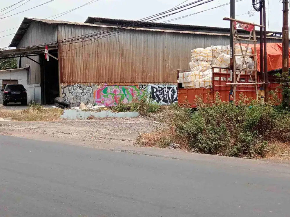 Tanah 640m jln raya kp utan-setu cibuntu Cibitung dekat MM2100