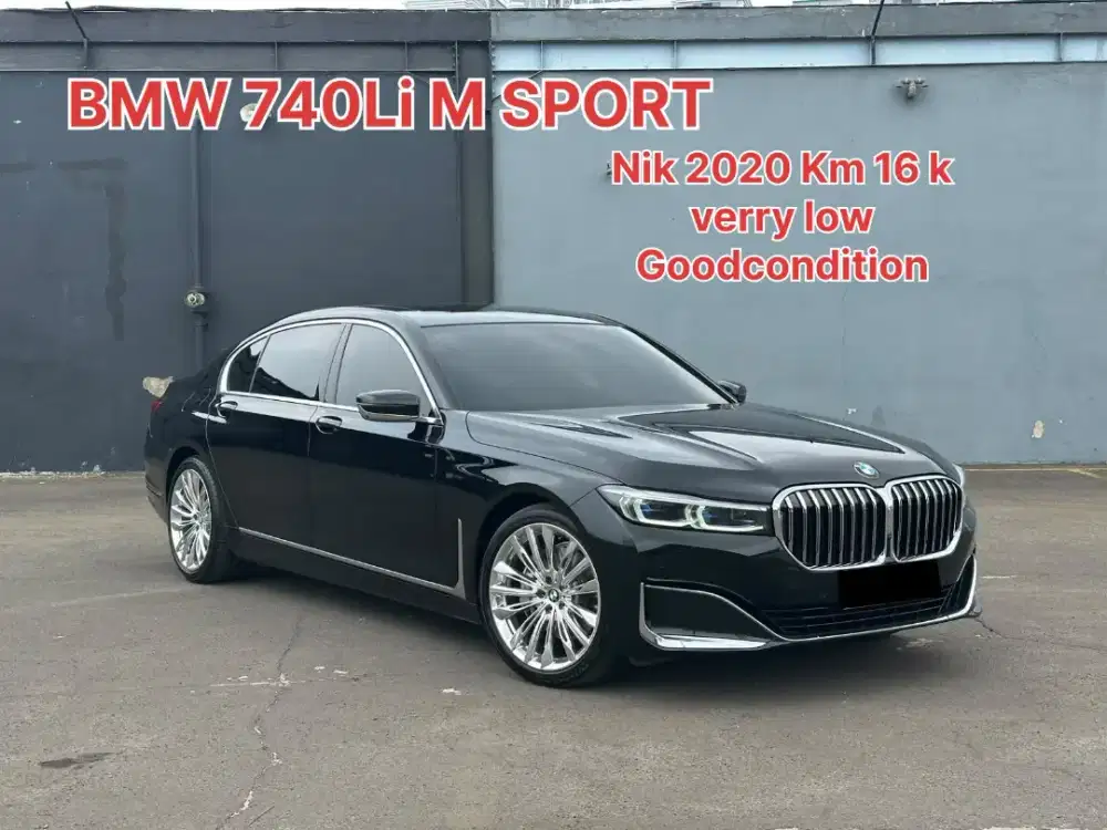 BMW 740Li M SPORT THN 2020 ISTIMEWAH KM LOW ANTIK
