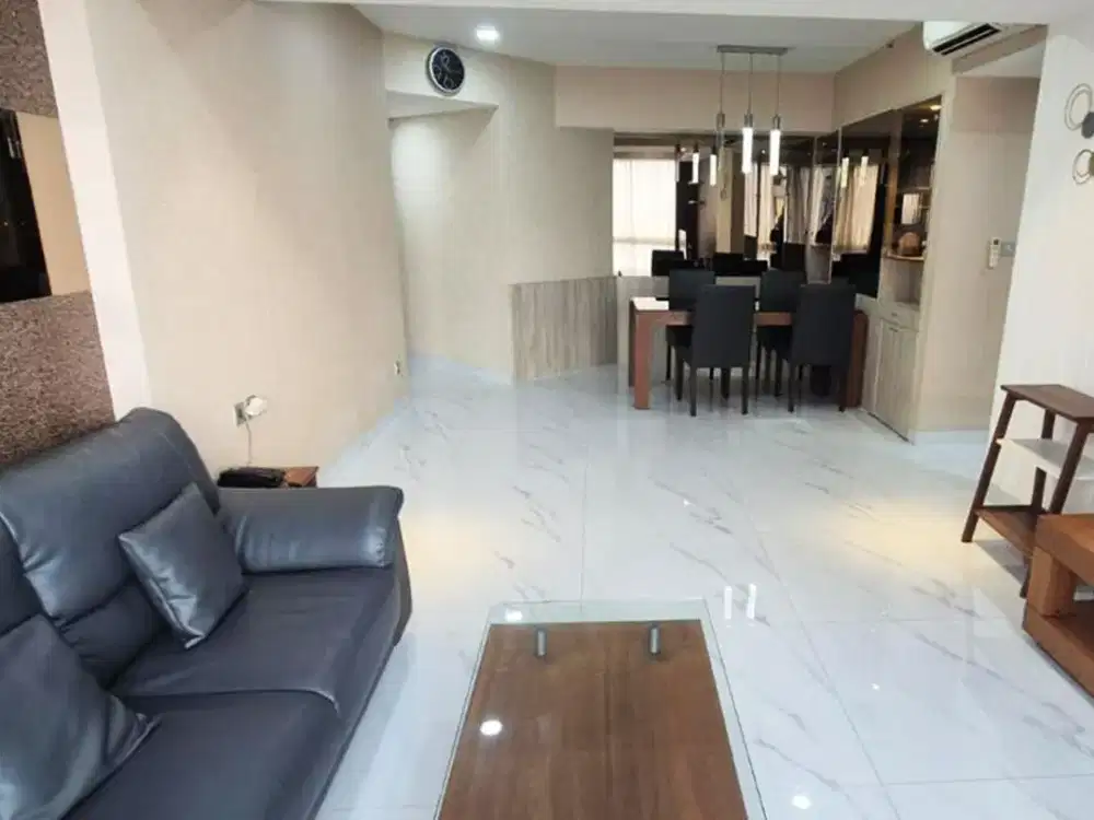 Disewa 146jt, Taman Anggrek Condominium, Fully Furnished, 2 Bedroom 88m2, Middle Floor