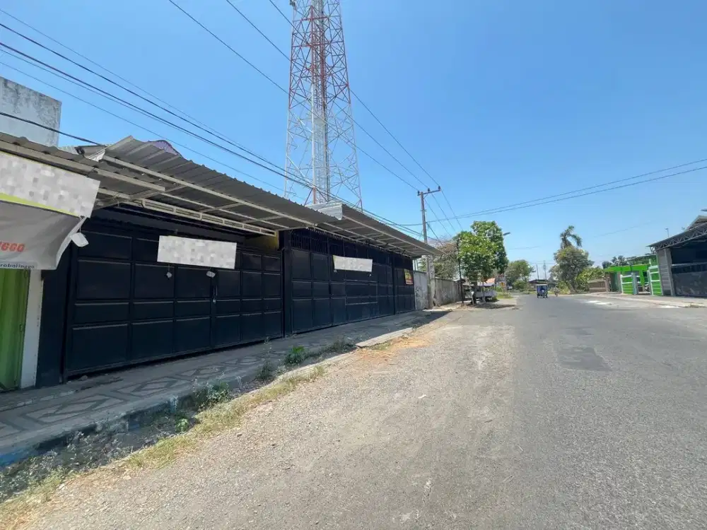 Disewakan Gudang dan Kantor Area Pusat Ekonomi di Panggungrejo Pasuruan