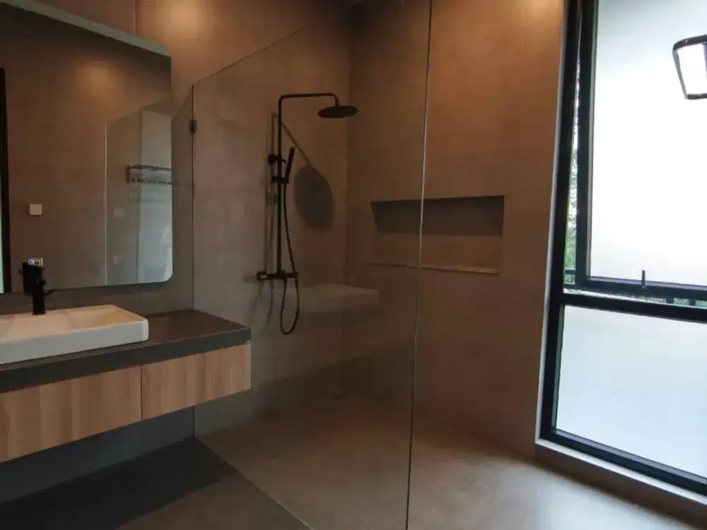 Rumah Brand New Minimalis Hook dengan Lift di Sutera Feronia Park