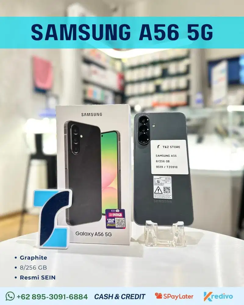 SAMSUNG A56 8/256GB - GRAPHITE