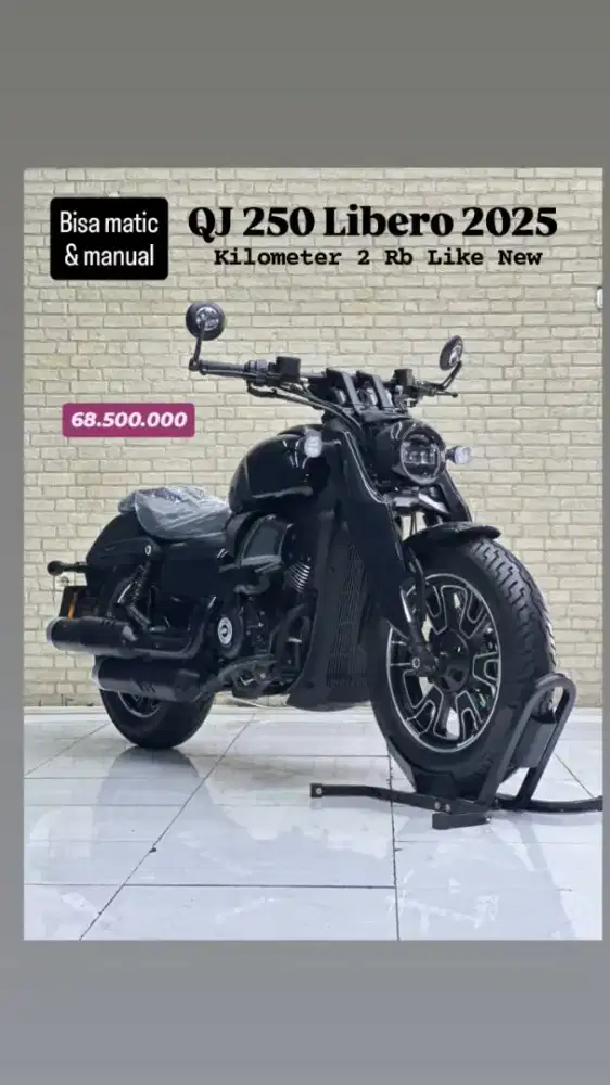Odo 2rb Istimewa!!QJ 250 Libero 2025 Yang Lagi  Naik  Daun-Mustika