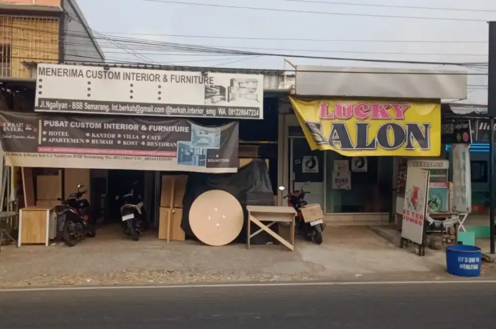 Lahan usaha, bisa untuk Bengkel , Ruko, Kuliner, Apotik, perkantoran