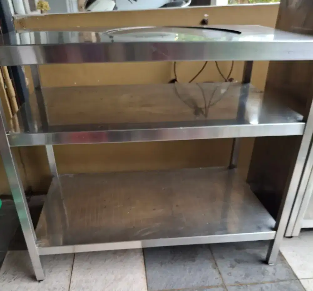 MEJA STAINLESS KEREN