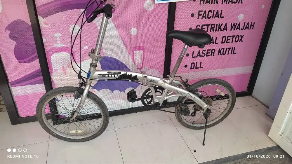 Sepeda lipat 20 aloy