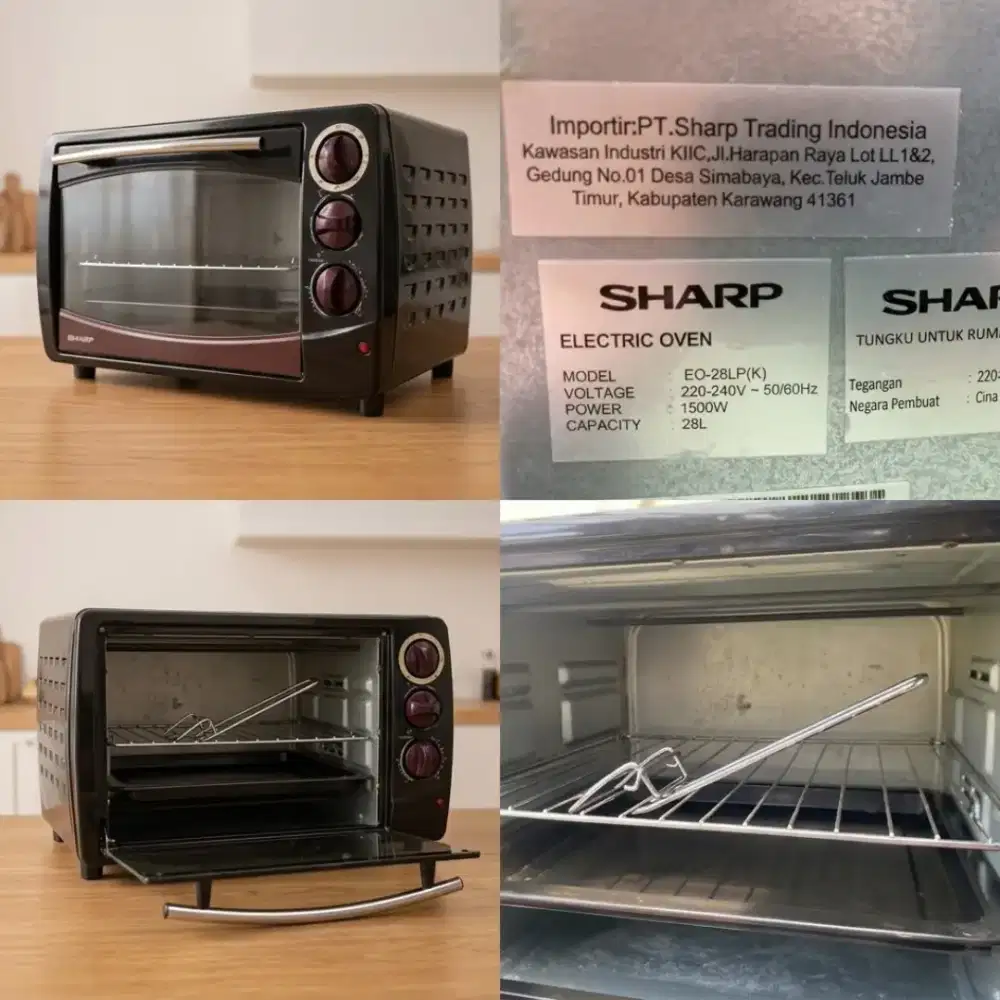 Oven listrik sharp original