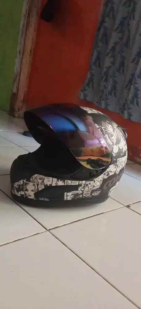Jual helm bekas fullface