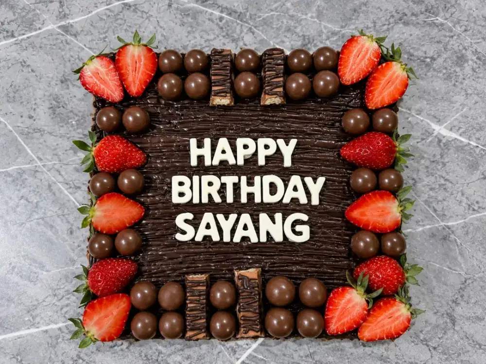 Brownies Hias ukuran 20