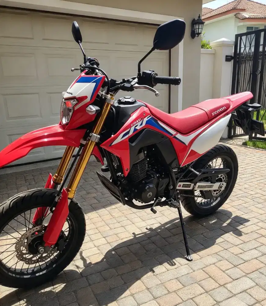 Honda CRF plat bandung km low