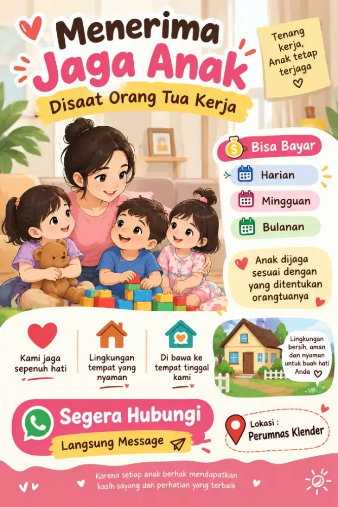 Menerima jaga asuh anak