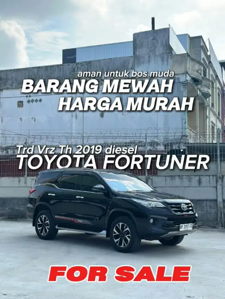 Toyota Fortuner TRD VRZ 2019 Diesel