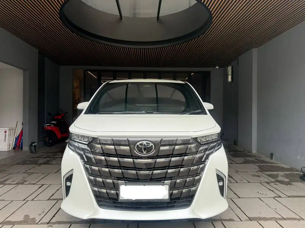 Toyota Alphard G 2025 White Putih Alphard Low Km Like new 2024/2026