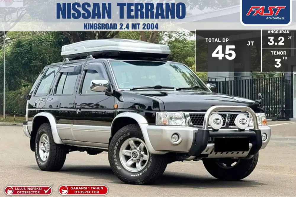 GOOD CONDITION ANTIK NISSAN TERRANO 2004 KINGSROAD 2.4 M/T K2