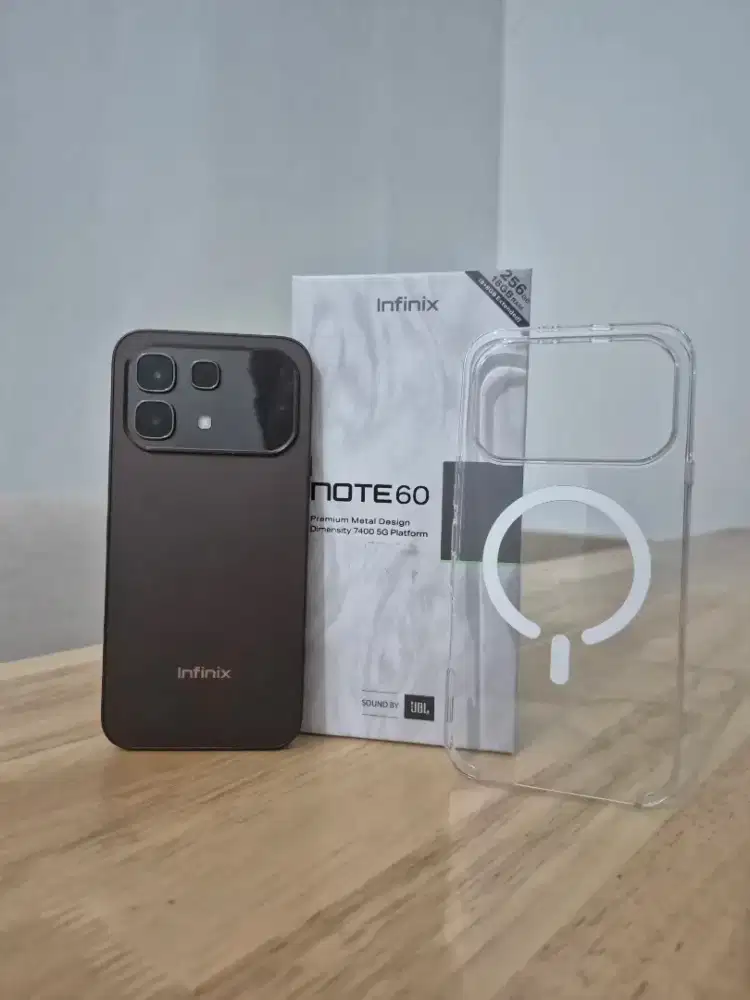 Infinix Note 60 5G 8/256GB Garansi Resmi Mei 2027 Fullset