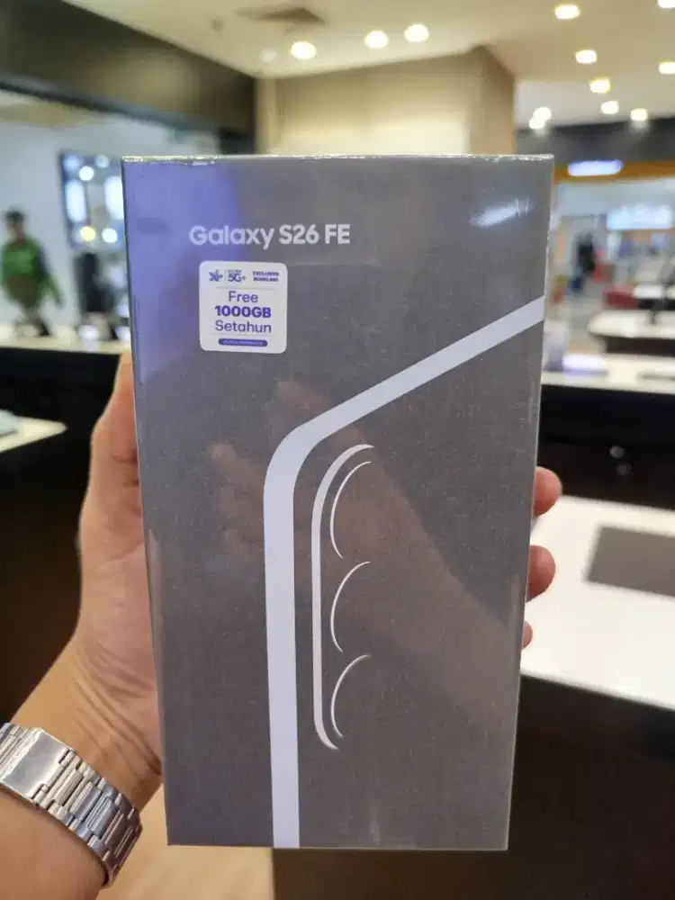 SAMSUNG GALAXY S26FE BERGARANSI RESMI SYARAT CICILAN CUKUP KTP SAJA