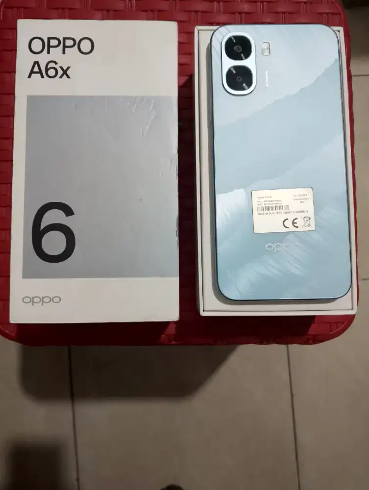 OPPO A6x RAM 8+16/128GB FULLSET MULUS ORI BERGARANSI