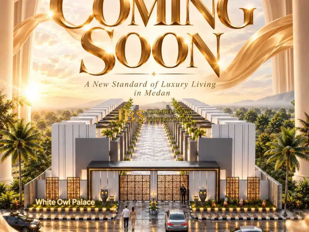 New Launching!!  Rumah Di Daerah Medan Helvetia White Owl Palace Jalan Perkutut (Kapten Muslim - Amir Hamzah)