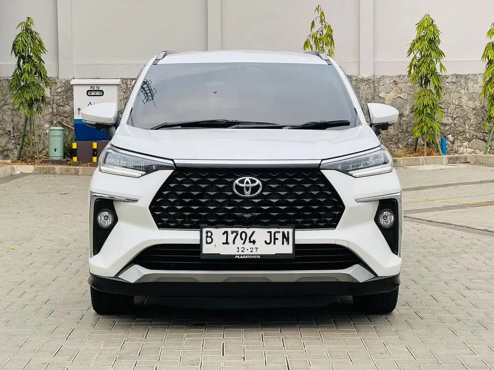 TOYOTA VELOZ 1.5 Q CVT BENSIN NON TSS 2022 PUTIH 2023 KM50RB RECORD