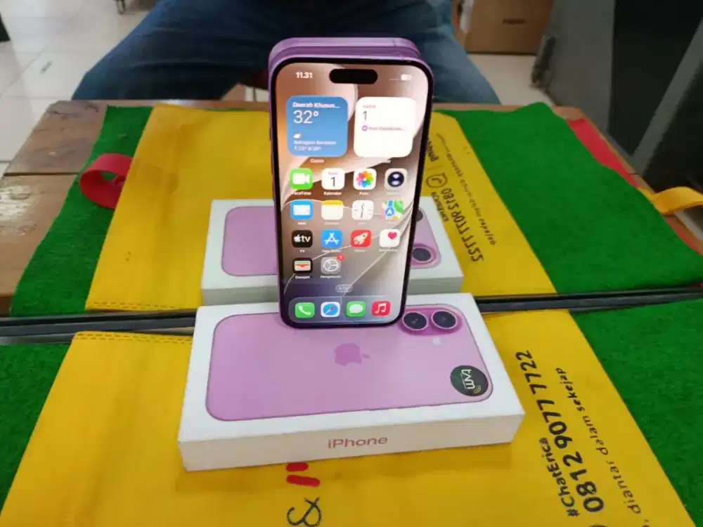 iphone 16 128gb lengkap mulus