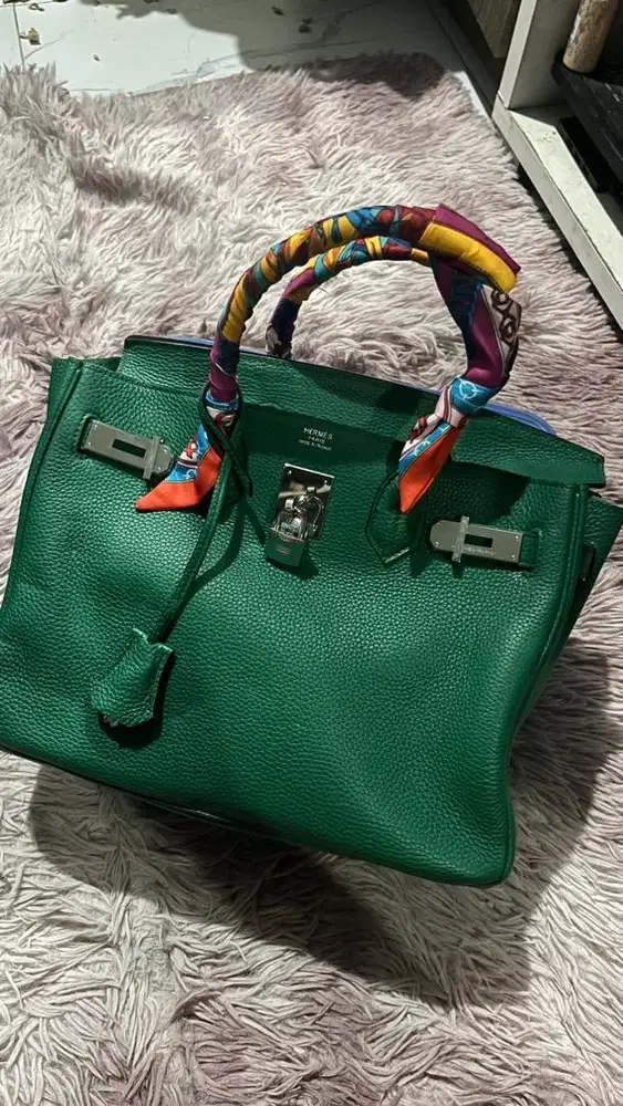 Birkin Style Premium - Green Colour