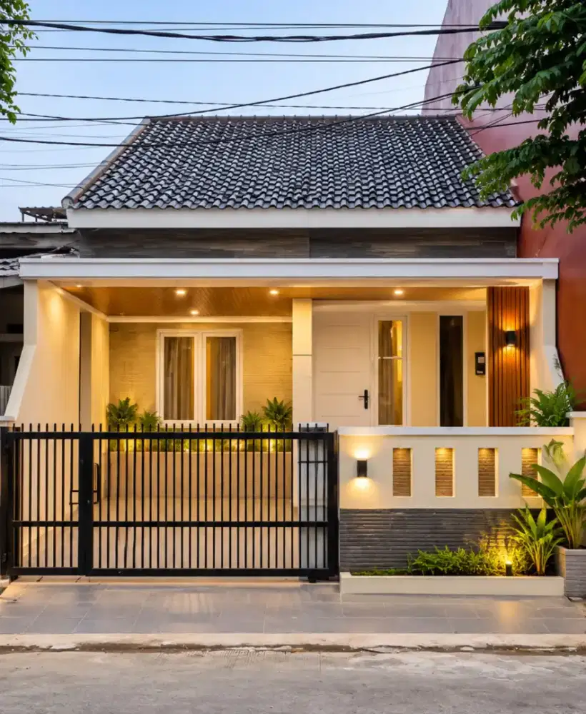 Dijual rumah minimalis di puri nusapala baru renovasi