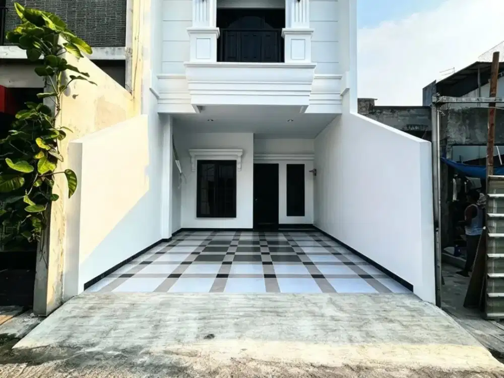 DA15 Rumah Baru 3 Lantai Murah Rawamangun Jakarta Timur