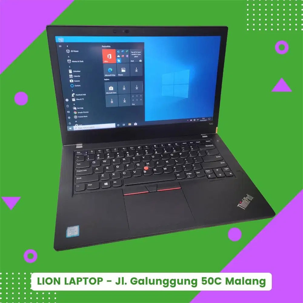 RAM 8GB Core i5 gen 8 Lenovo Thinkpad T480 [01|10]