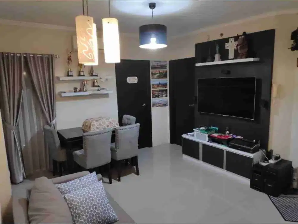 dijual apartemen cantik siap huni hoek kamar 2