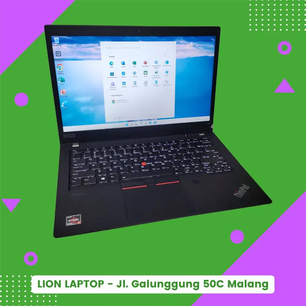 RAM 16GB AMD Ryzen 5 PRO SSD 256GB Lenovo Thinkpad T14 [01|10]