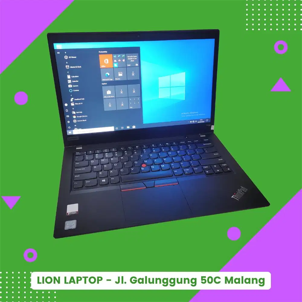 Core i7 gen 8 RAM 8GB SSD 256 Lenovo Thinkpad T490 [01|10]