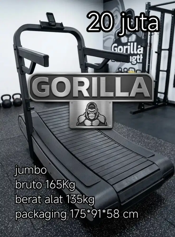 Treadmill curve profesional jumbo