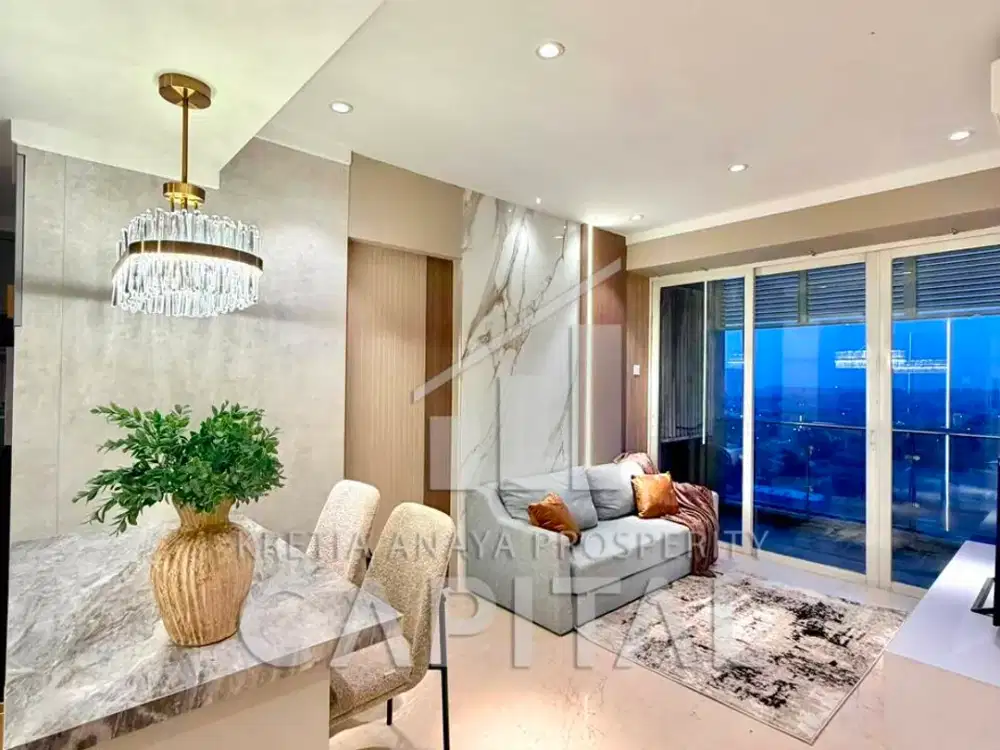 APARTEMENT LANDMARK 2 BR TOWER A FURNISHED VIEW KOTA