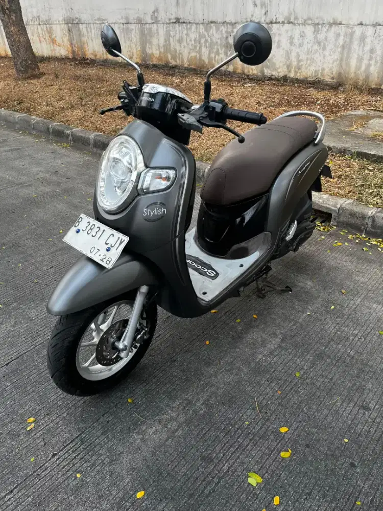 Scoopy Esp Stylish Cokelat Doff