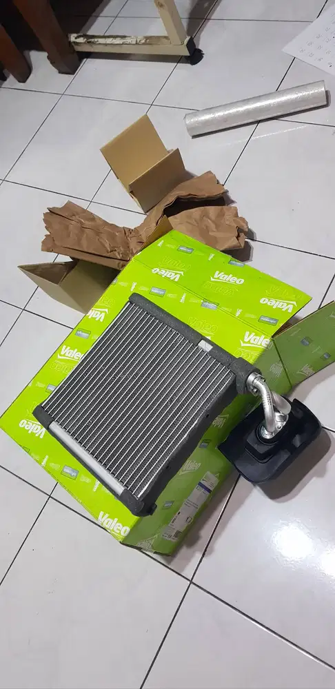 Evaporator AC berikut ekspansi grand Livina L10 merk Valeo original