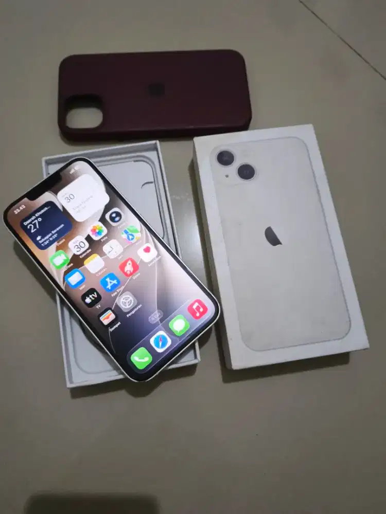 Iphone 13 128 simlock All op Rsim tanam, fullst mluss 95%, nominus
