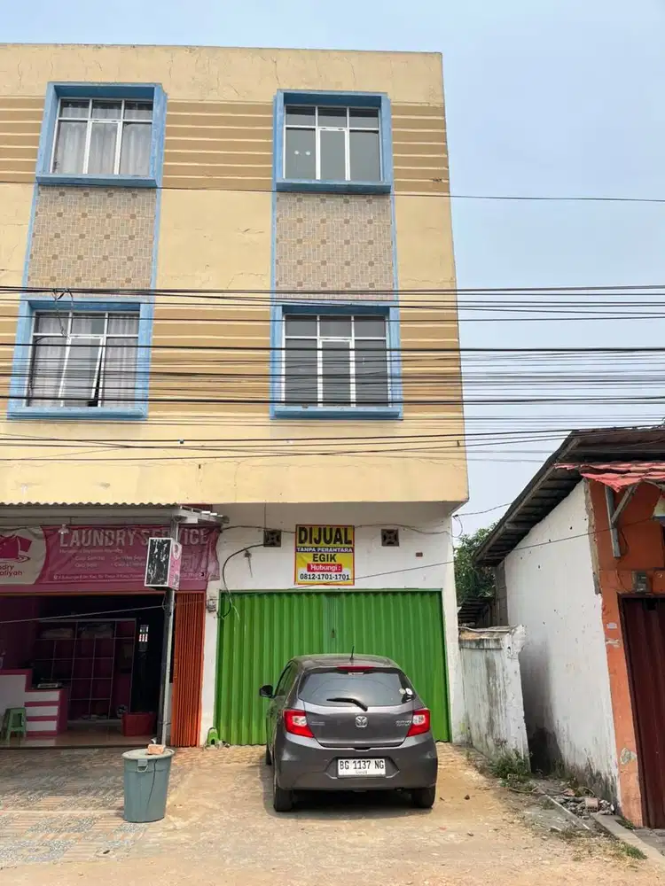 DIJUAL RUKO 3 LANTAI SIAP PAKAI - LOKASI STRATEGIS PALEMBANG!