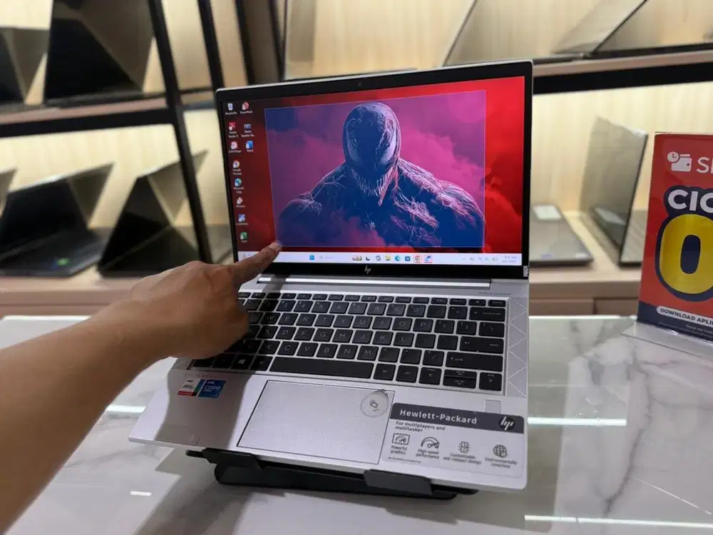 LAPTOP HP ELITEBOOK CORE I5gen11 LAYAR SENTUH SLIM ELEGAN GARANSI
