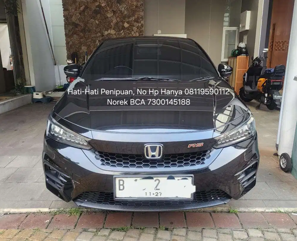 [CASH PEMAKAI] Honda City HB 2022 Hitam Record Low KM