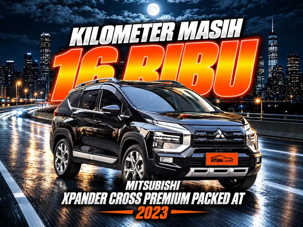 Kilometer 16rb XPANDER CROSS PREMIUM PACKED AT 2023