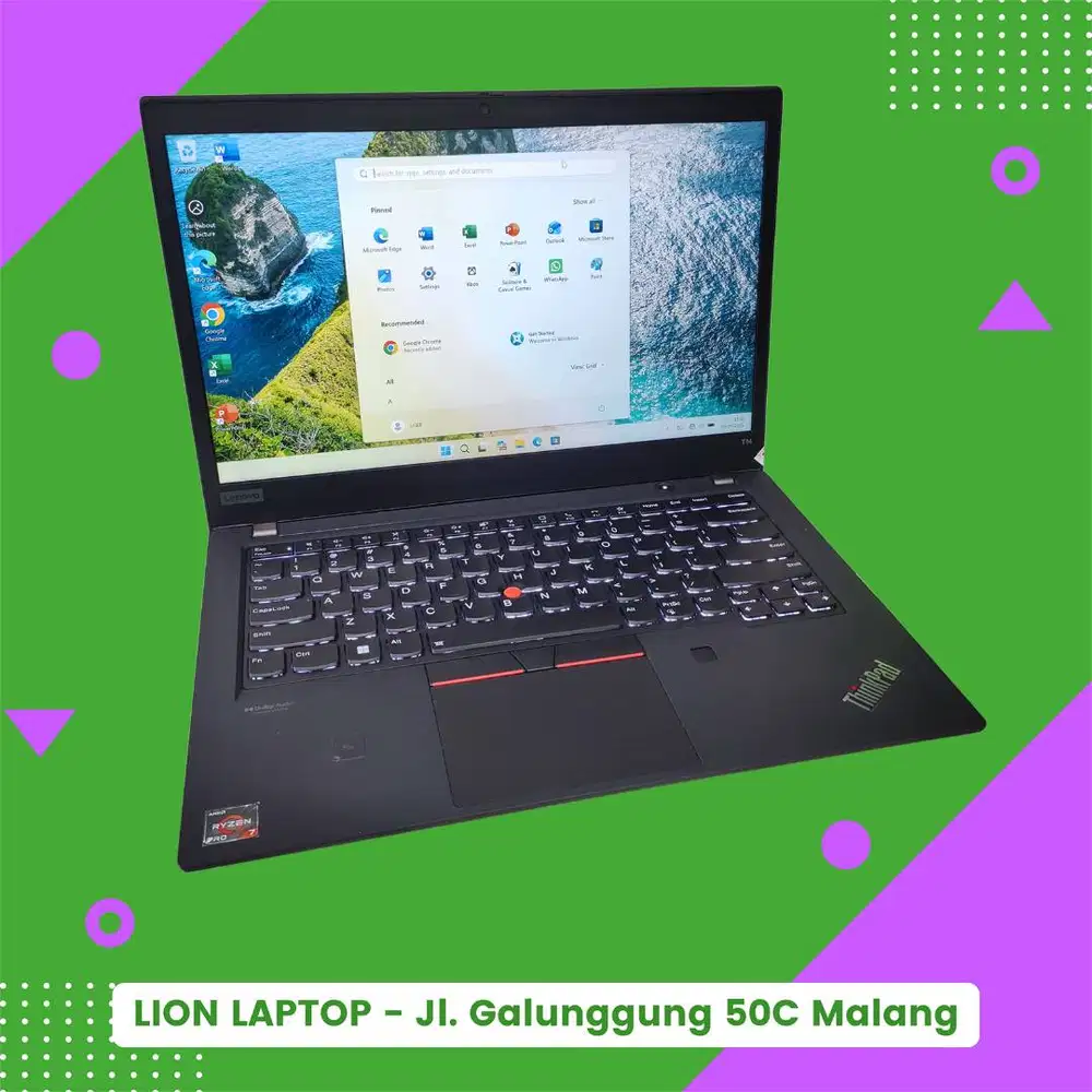 RAM 16GB Ryzen 7 PRO 5850U Lenovo Thinkpad T14 [01|10]