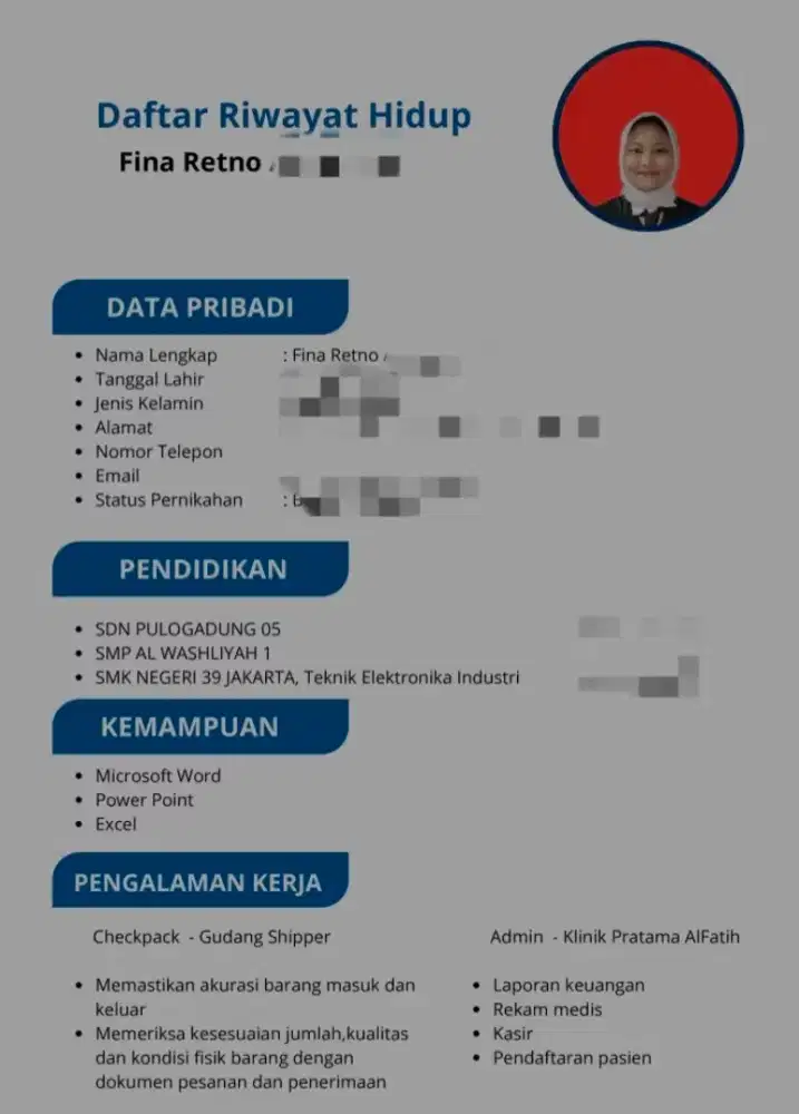 Lulusan SMK jurusan teknik elektronika cari kerja waiter