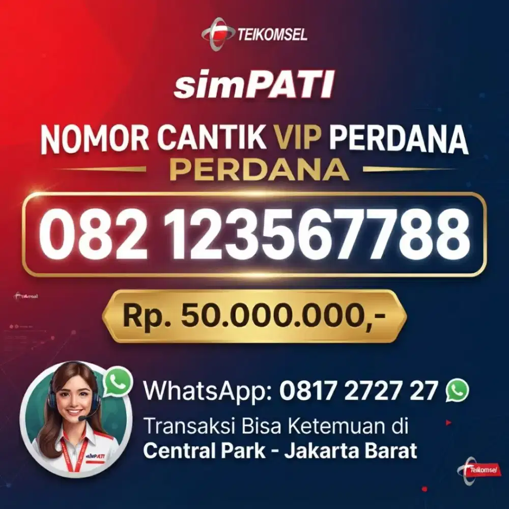 NOMOR CANTIK SIMPATI 23567788