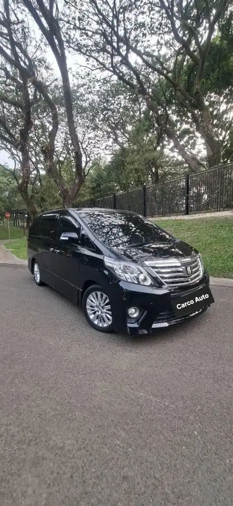 Toyota Alphard 2.4L SC PS 2014 Hitam