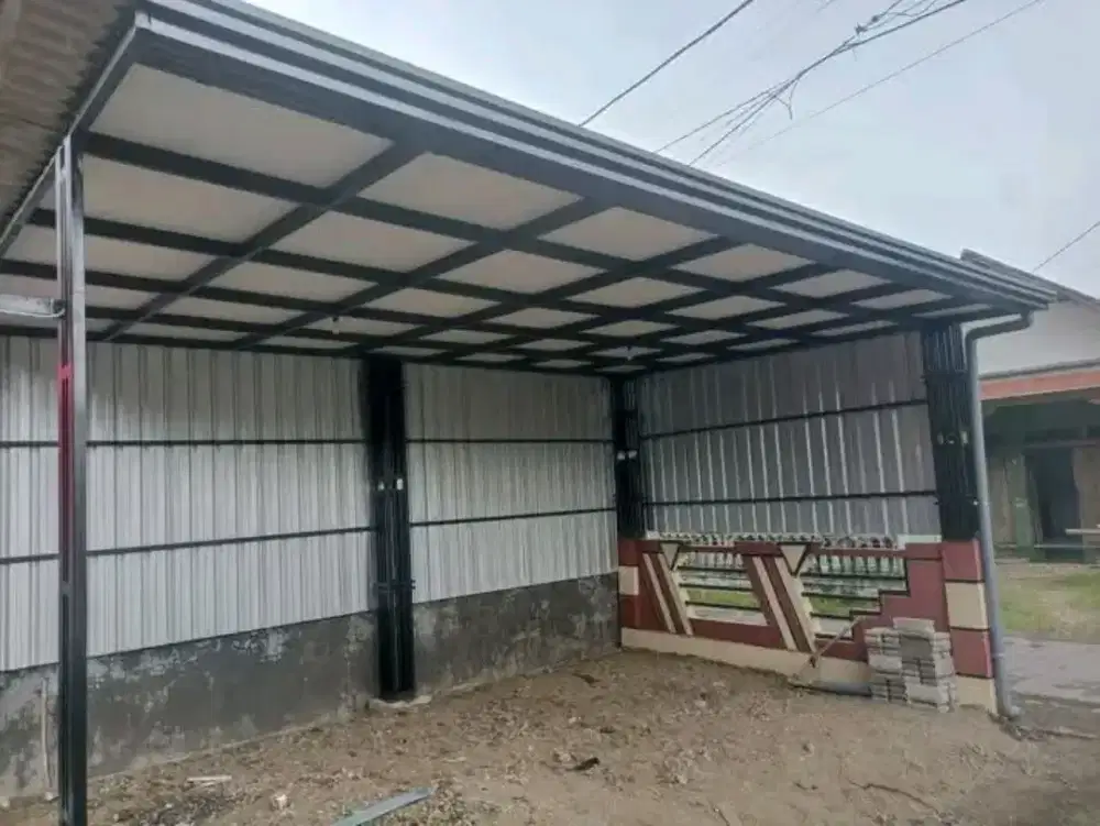 Jasa pemasangan kanopi rumah minimalis modern