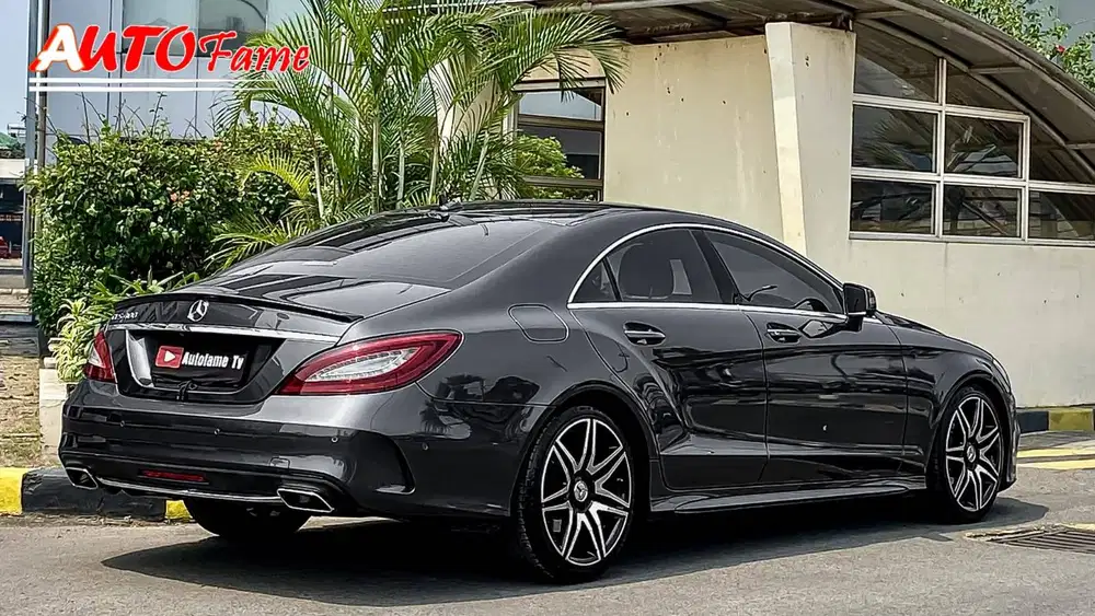KM36RB Mercedes Benz CLS400 AMG Dynamic NIK 2015 Grey On Black Full Sp